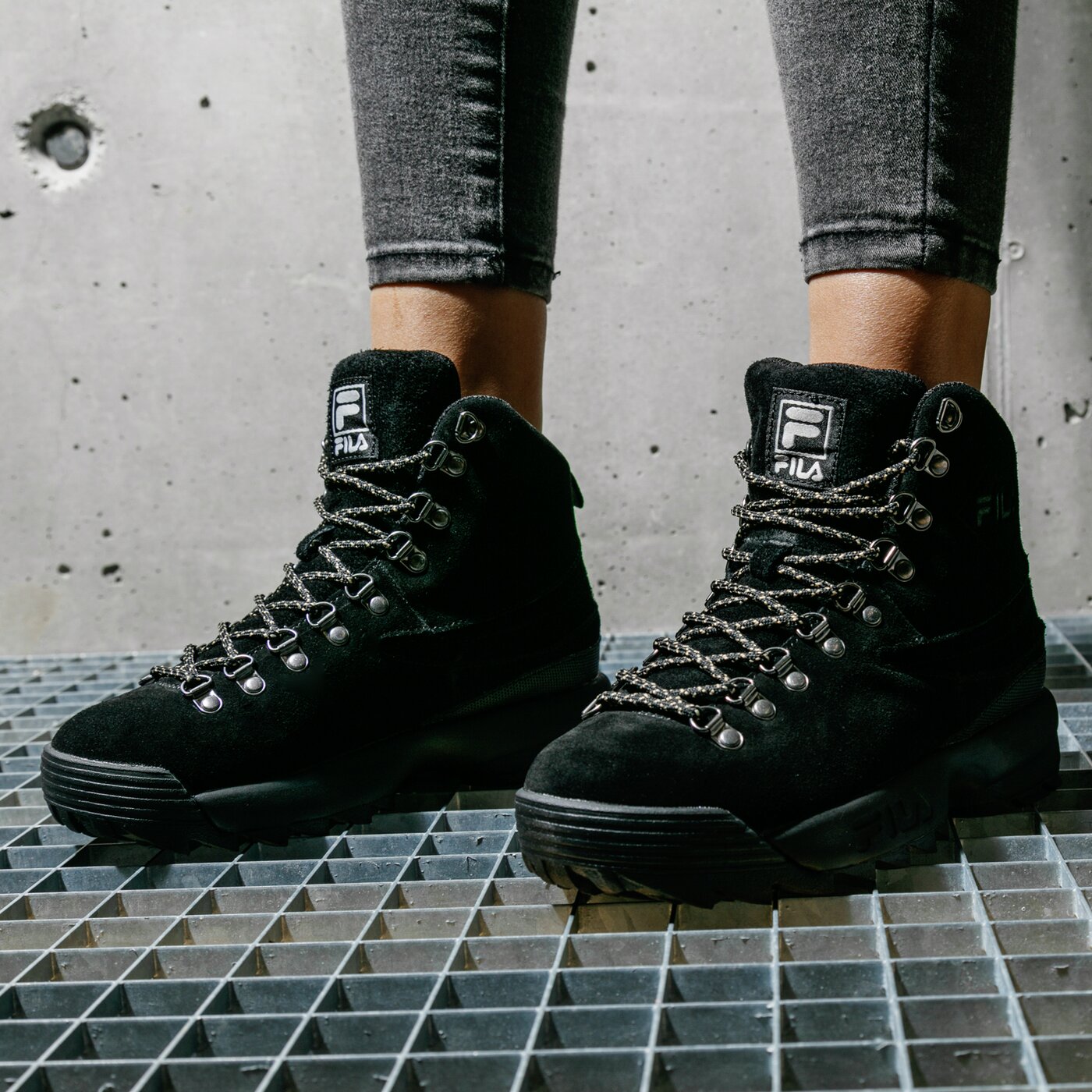 fila disruptor hiking boot wmn