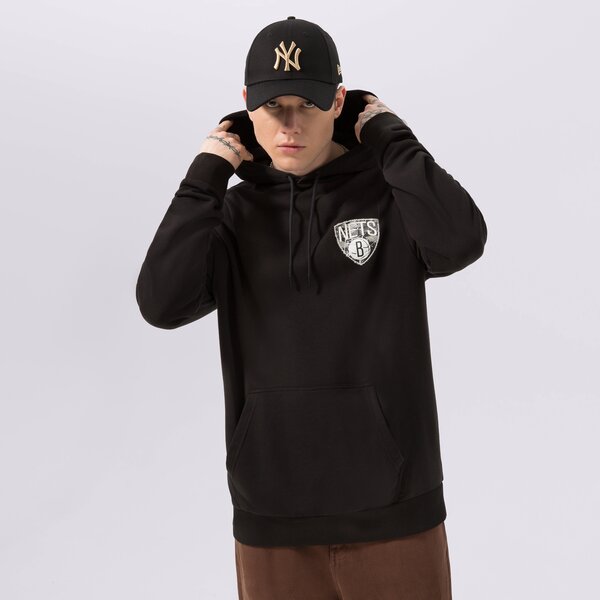 New Era Bluza Z Kapturem Infill Team Logo Nets Brooklyn Nets
