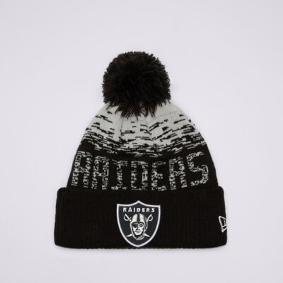 New Era Nfl Las Vegas Raiders Pom Beanie Hat Oakland Raiders