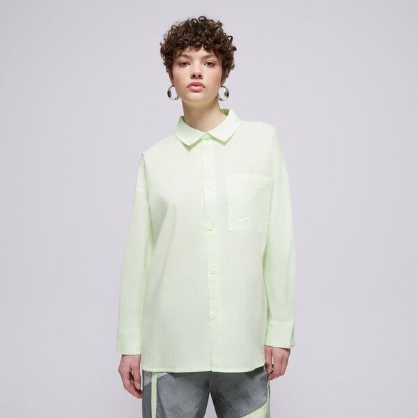 Nike Koszula W Nsw Nk Chll Ppln Ls Btn Top