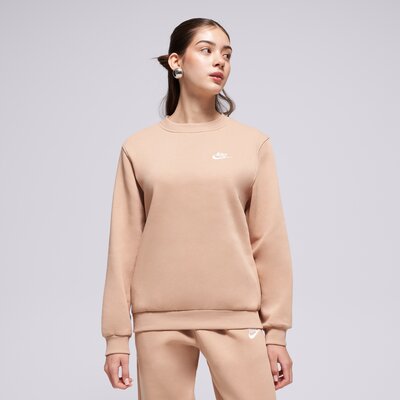 Nike Bluza K Nsw Club Flc Crew Ls Lbr Girl