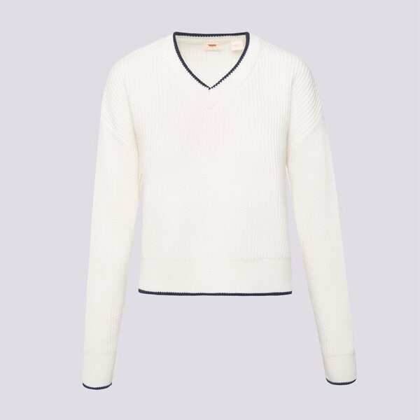 Levi's Sweter Reese Vneck Sweater Neutrals
