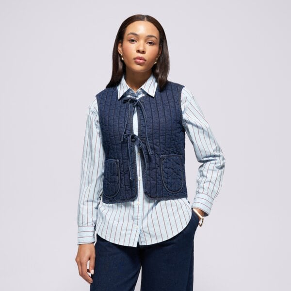 Levi's Bezrękawnik Lottie Liner Vest Dark Indigo Flat Finish