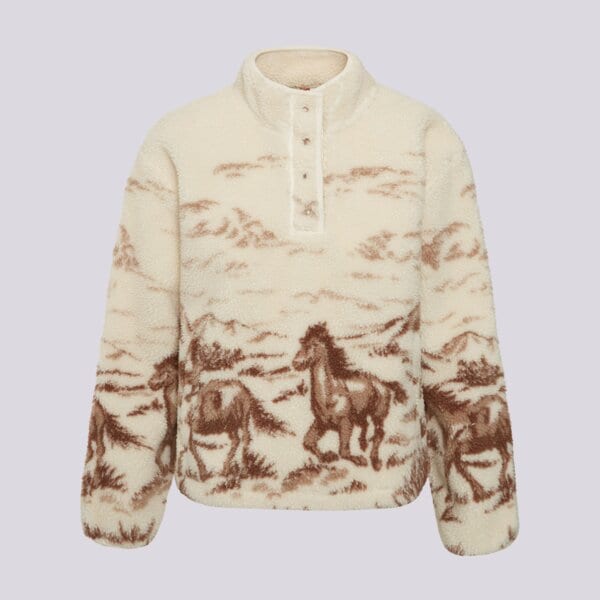 Levi's Polar Kasey Sherpa Pullover Ow Neutrals