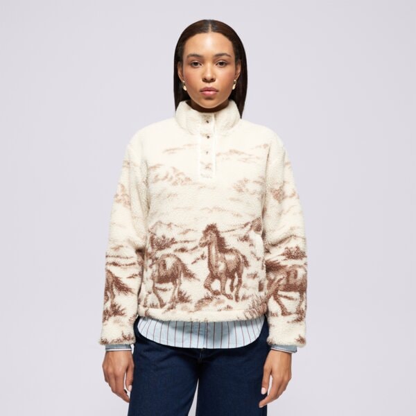 Levi's Polar Kasey Sherpa Pullover Ow Neutrals