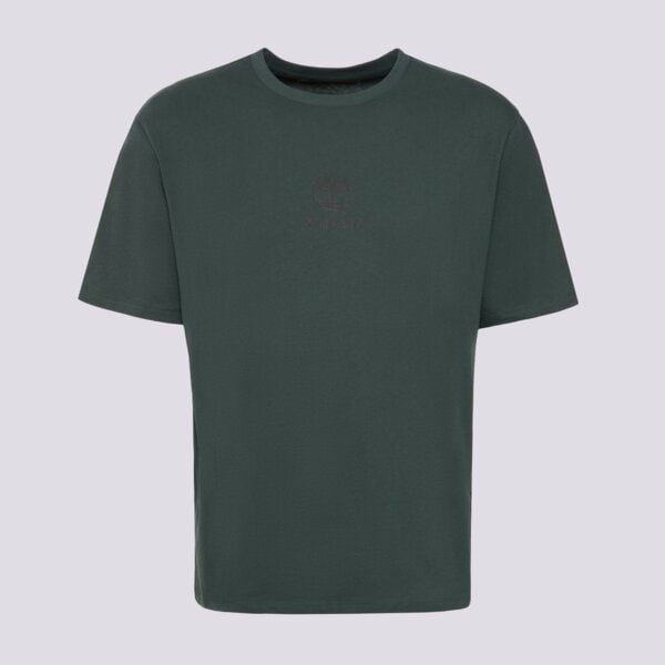 Timberland T-Shirt New Small Logo Print Ss Tee Green Gables