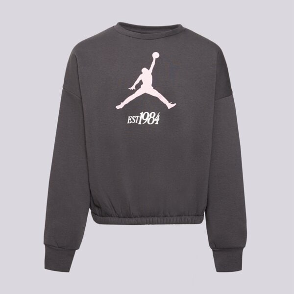 Jordan Bluza Jumpman Club Pleated Flc Crew Girl