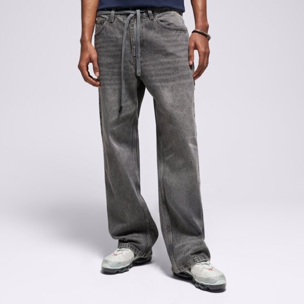 Prosto Spodnie Jeans Baggy Tarmac Light Gray
