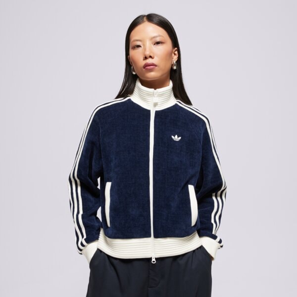 Adidas Bluza Rozpinana Velour Knit Track Top