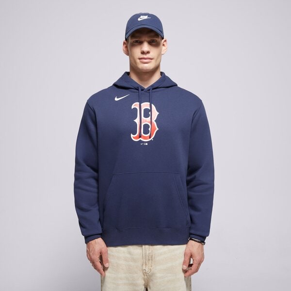 Nike Bluza Z Kapturem Mlb Logo Club Fleece Hood Boston Red S