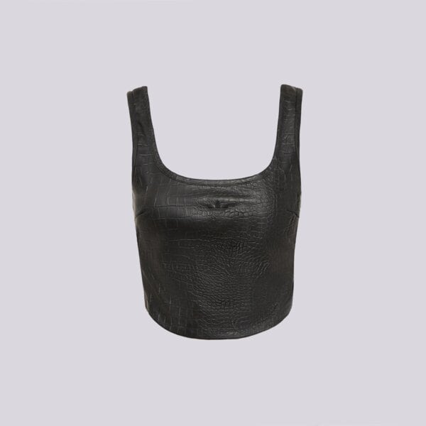 Adidas Top Pleather Corset