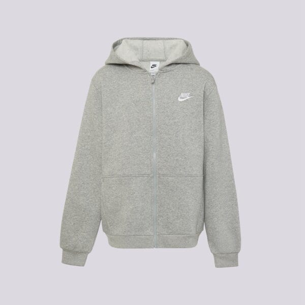 Nike Bluza Rozpinana Z Kapturem K Nsw Club Flc Boy
