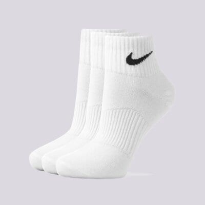 Nike Skarpety 3Ppk Quarter White